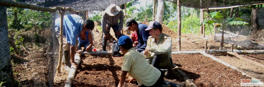 Working with Indigenous people in Mocagua -2013.