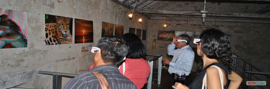 3D Pictures Expo at Francaise Alliance in Cartagena, Colombia.