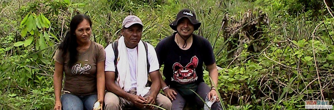 Visiting the project in San Antonio de los Lagos -2011.