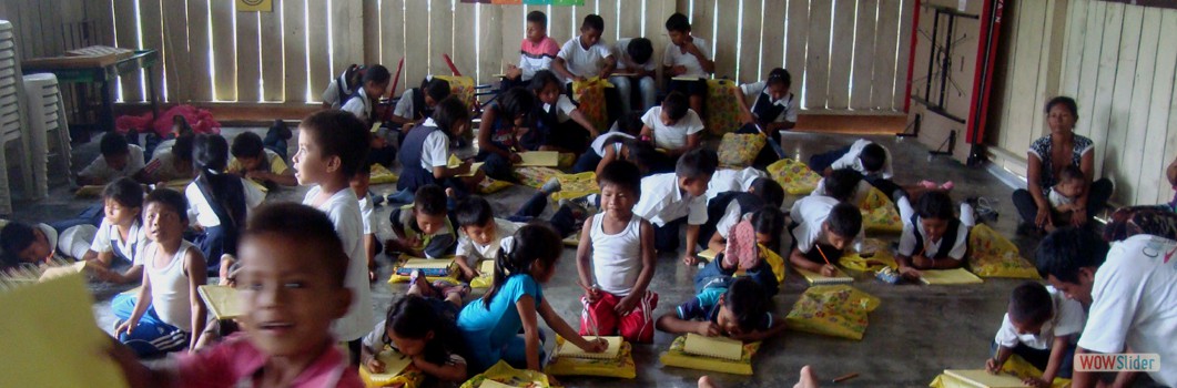 School Supplies for the Children in San José del Río - 2016.